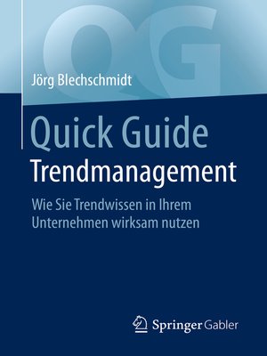 cover image of Quick Guide Trendmanagement